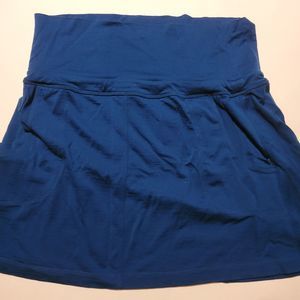 Icebreaker Merino Wool Mini Skirt Pull On Blue Size XL